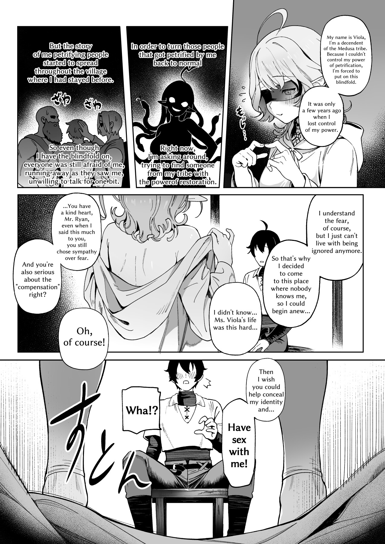 Hentai Manga Comic-Medusa Craves Boiling Hot Cocks-Read-7